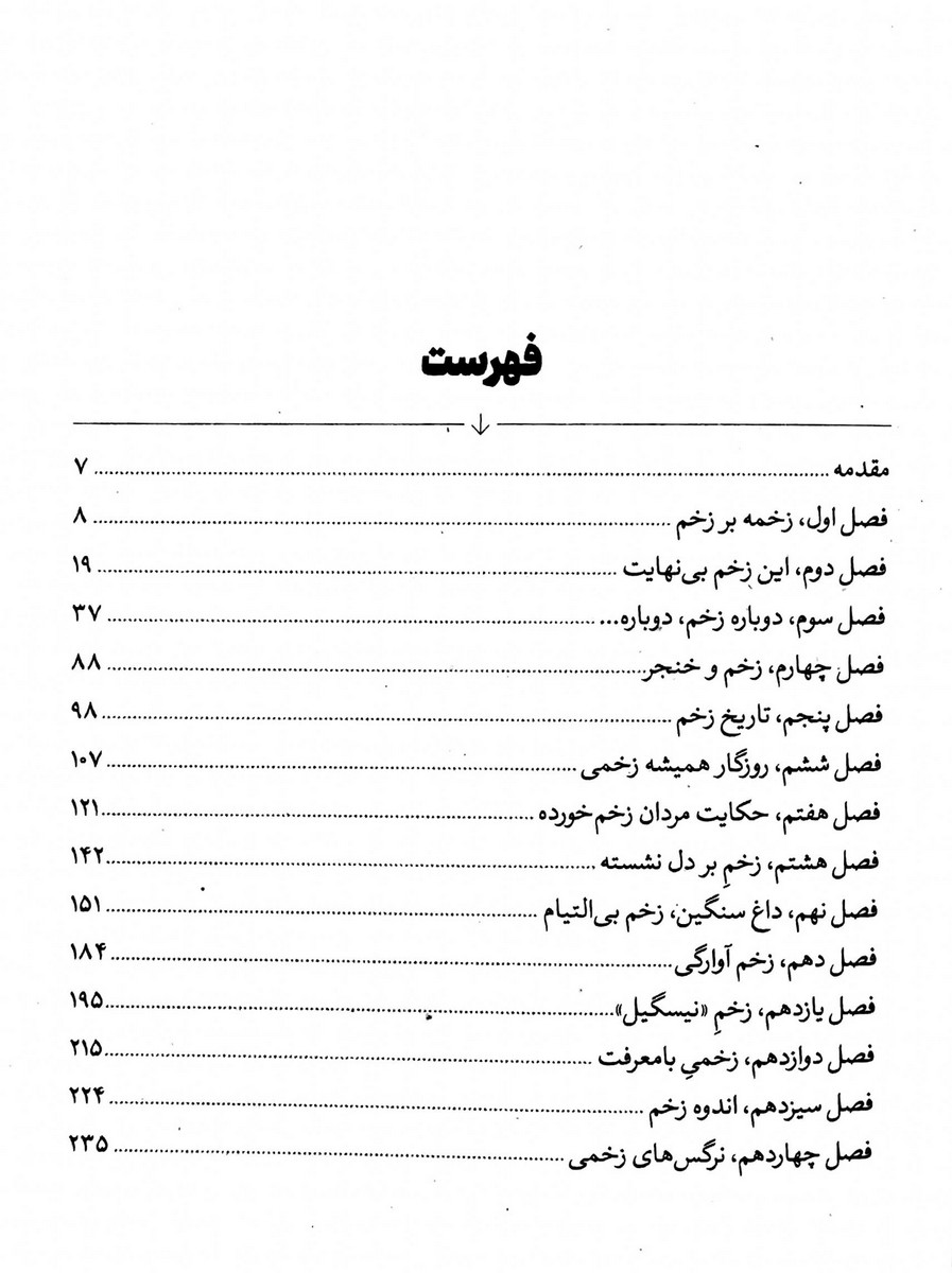 زخم روی زخم