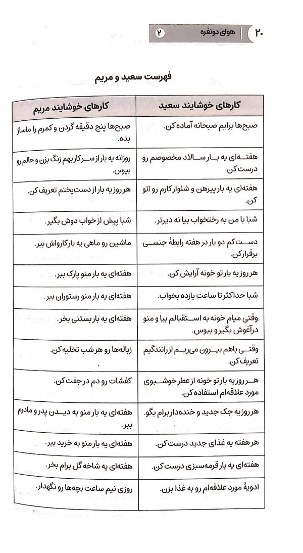 هوای دو نفره (جلد دوم)