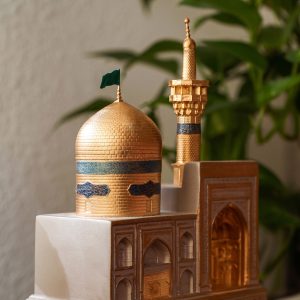گنبد و بارگاه امام رضا پنجره فولاد