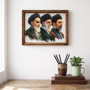قاب سه امام انقلاب