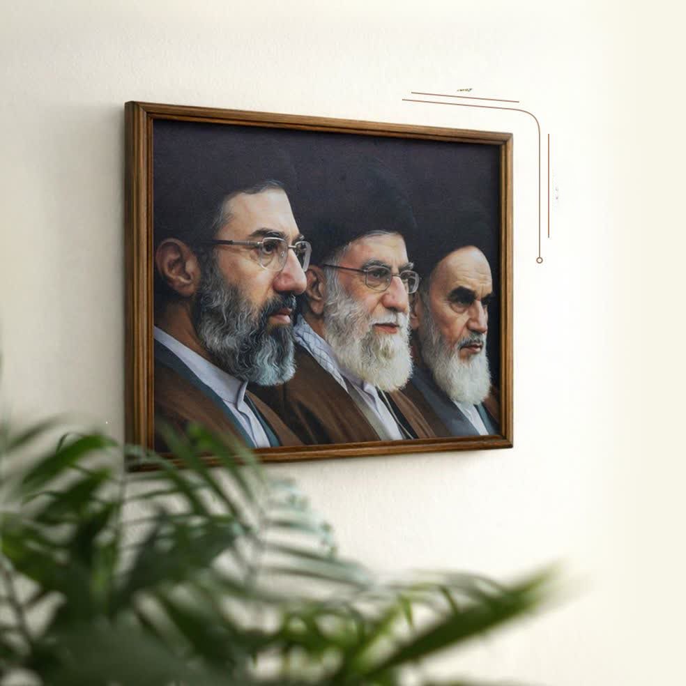 قاب عکس سه امام
