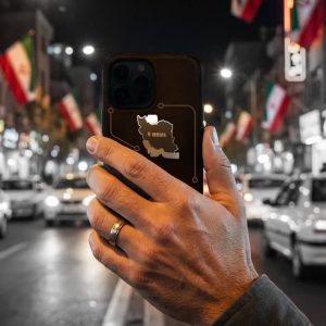 استیکر پشت گوشی نقشه ایران