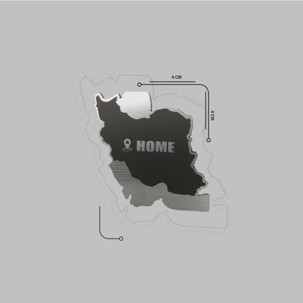 استیکر پشت گوشی نقشه ایران