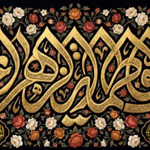 کتیبه یا فاطمة الزهراء - کد 303